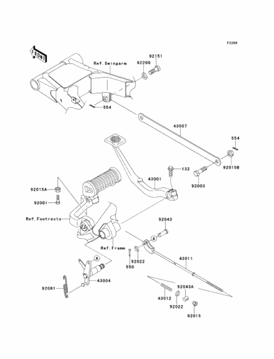 Brake pedal