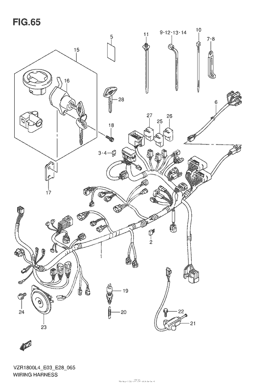 Wiring Harness (Vzr1800Zl4 E28)