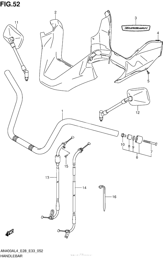 Руль & Тросики (An400Al4 E33)