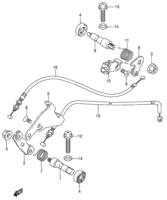 Decomp shaft