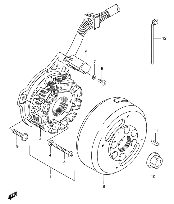 Magneto              

                  Gs125ux/uy