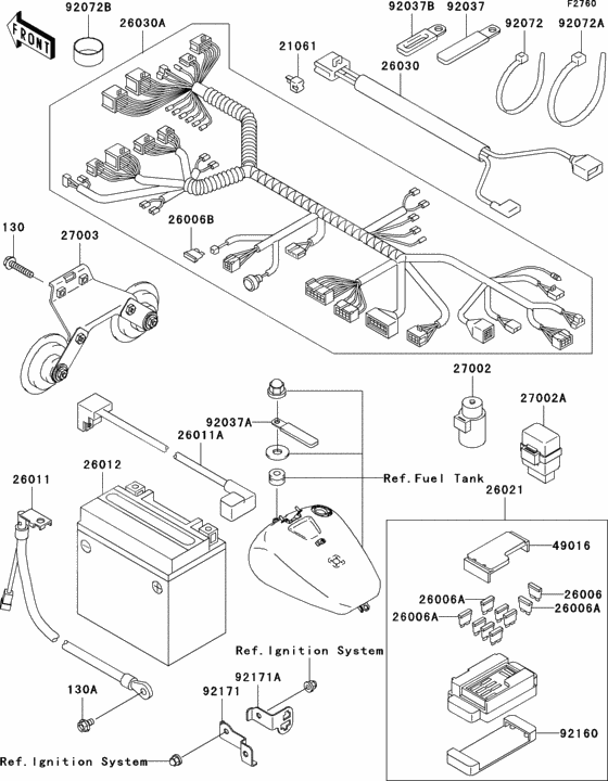 Chassis electrical equipment