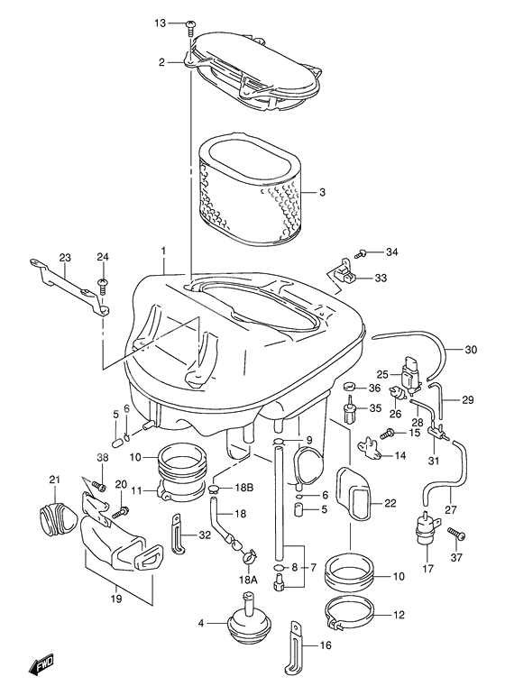 Air cleaner              

                  Model v