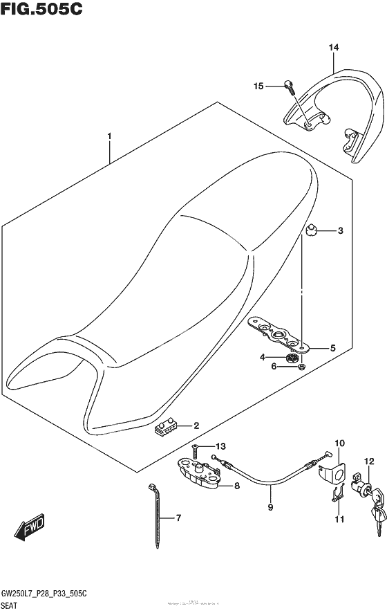 Seat (Gw250L7 P33)