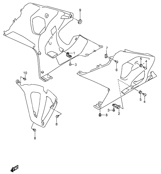 Installation parts