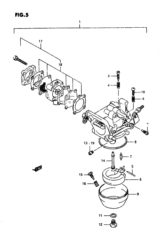 Carburetor assy