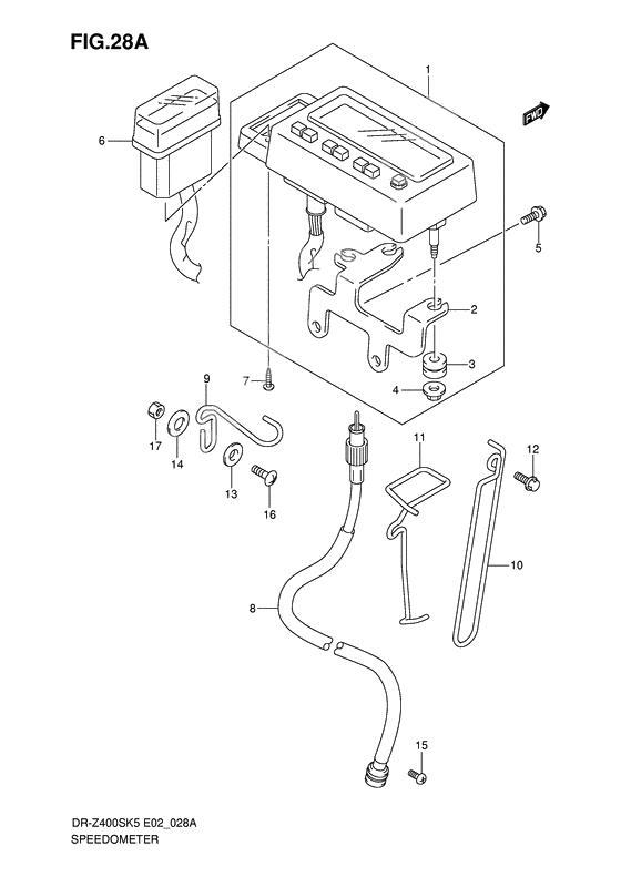 Speedometer              

                  Model k6/k7/k8/k9