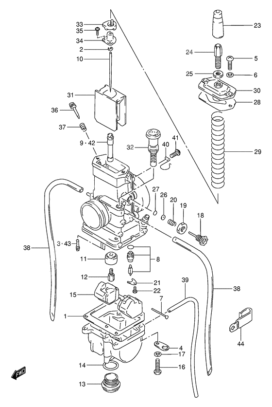 Carburetor assy