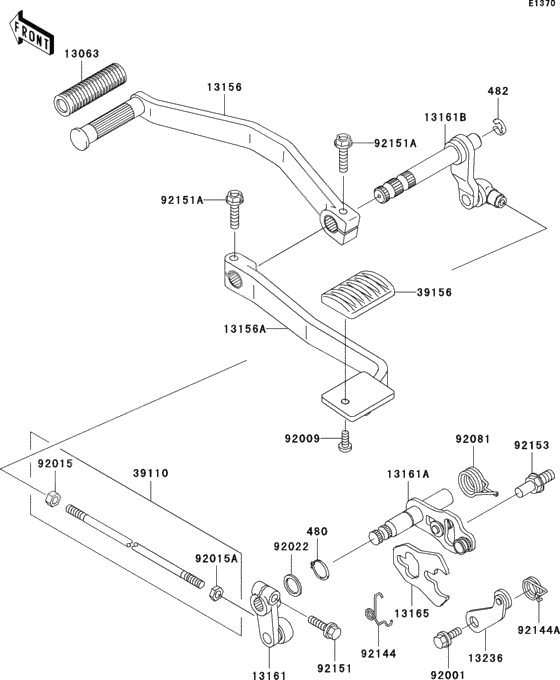 Gear change mechanism