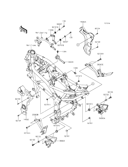 Frame fitting (AGF)