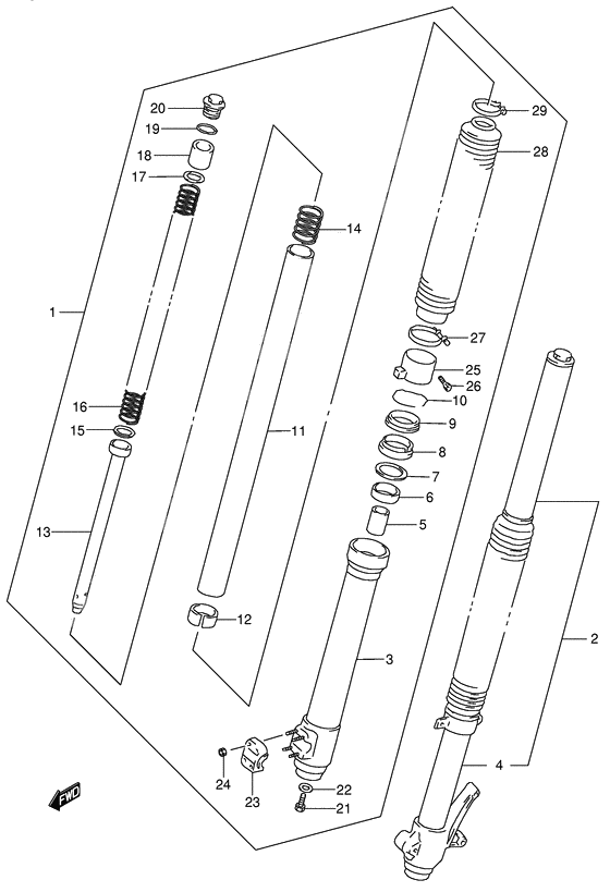 Front damper