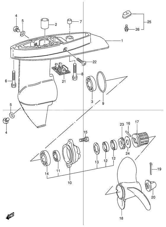 Gear case