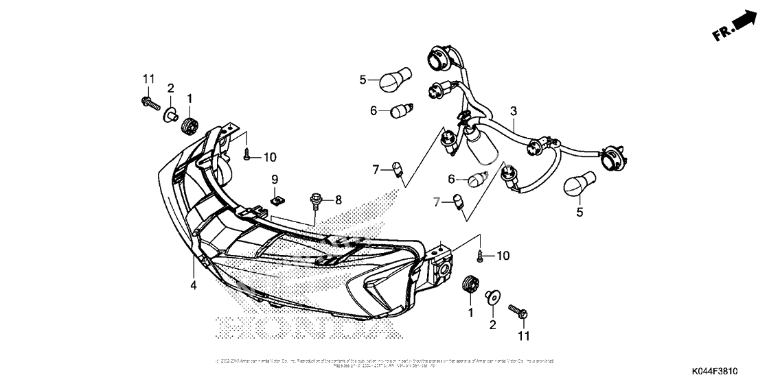 Задний фонарь (Стоп-сигнал)
