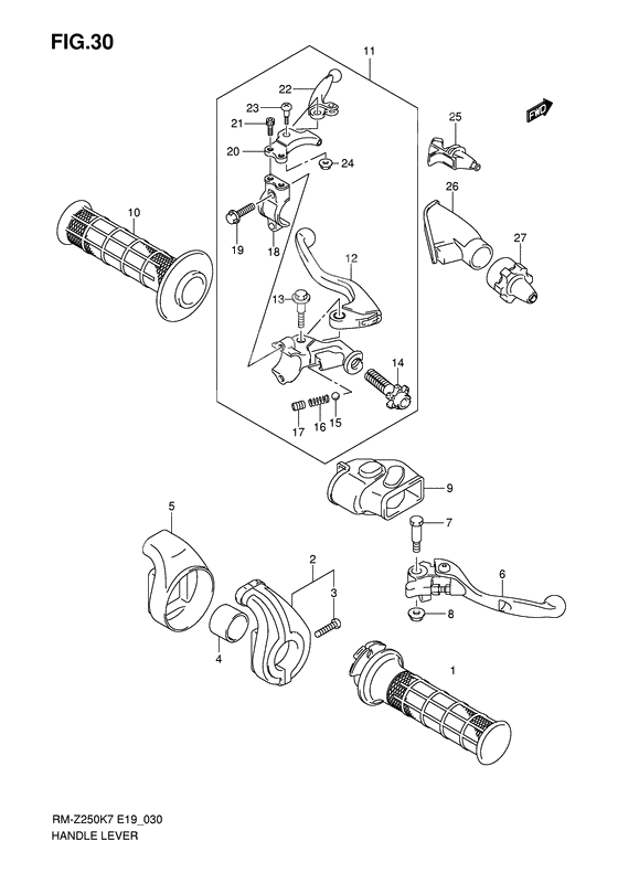 Handle lever              

                  Model k7