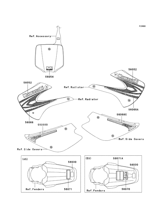 Labels(a8f/b8f)