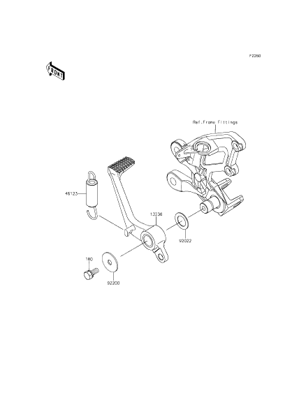 Brake pedal