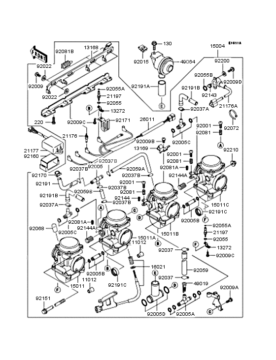 Carburetor              

                  ZR400C-351048‾