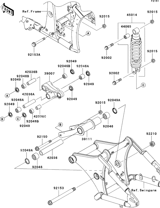 Suspension/shock absorber