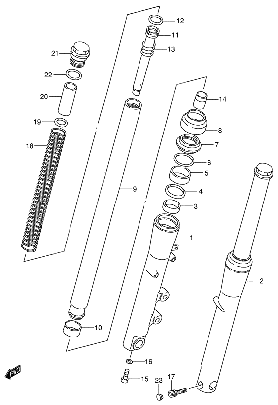 Front damper