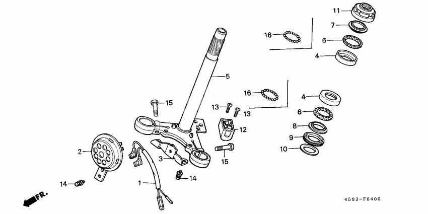 Steering stem