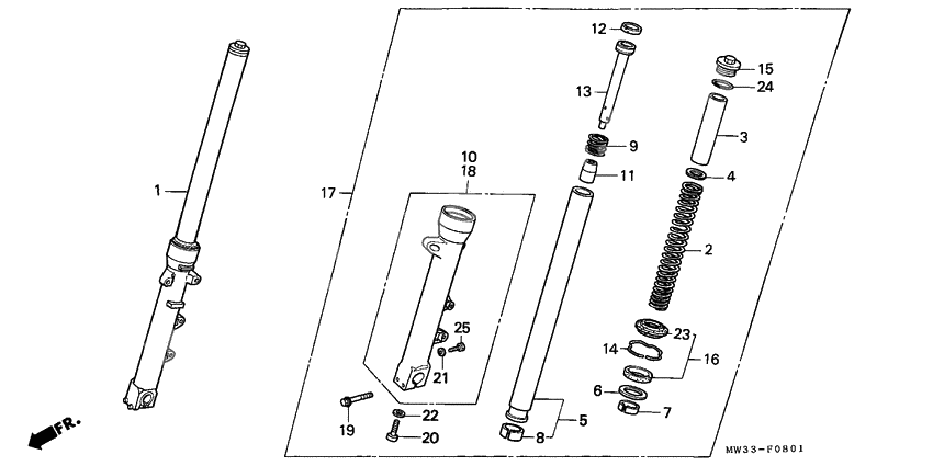 Front              

                  CB750F2