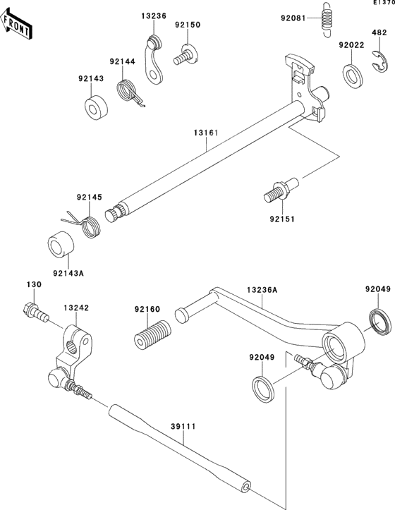 Gear change mechanism