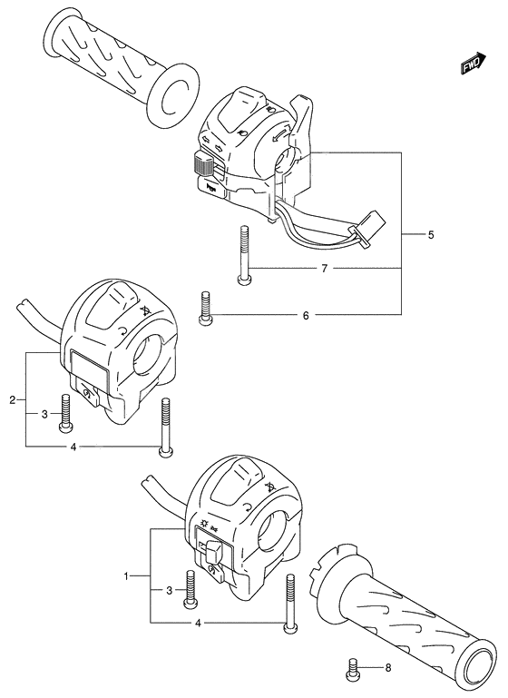 Handle switch              

                  Model y/k1/k2