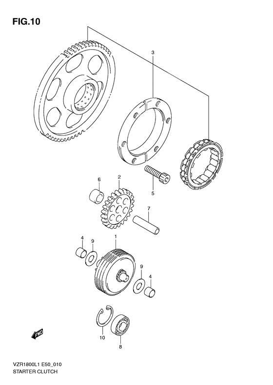 Starter clutch