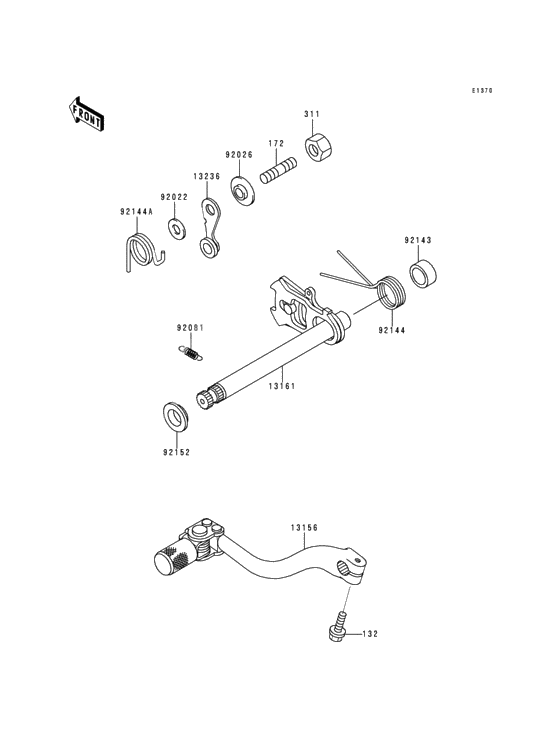 Gear change mechanism