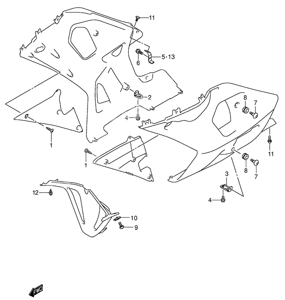 Installation parts