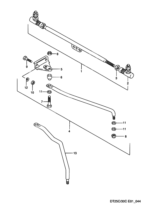 Opt : tie rod