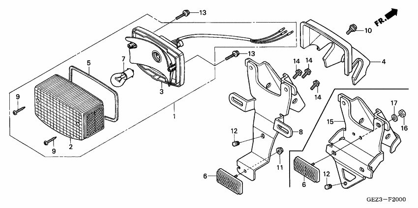 Taillight unit ass`y              

                  NPS503/5/6