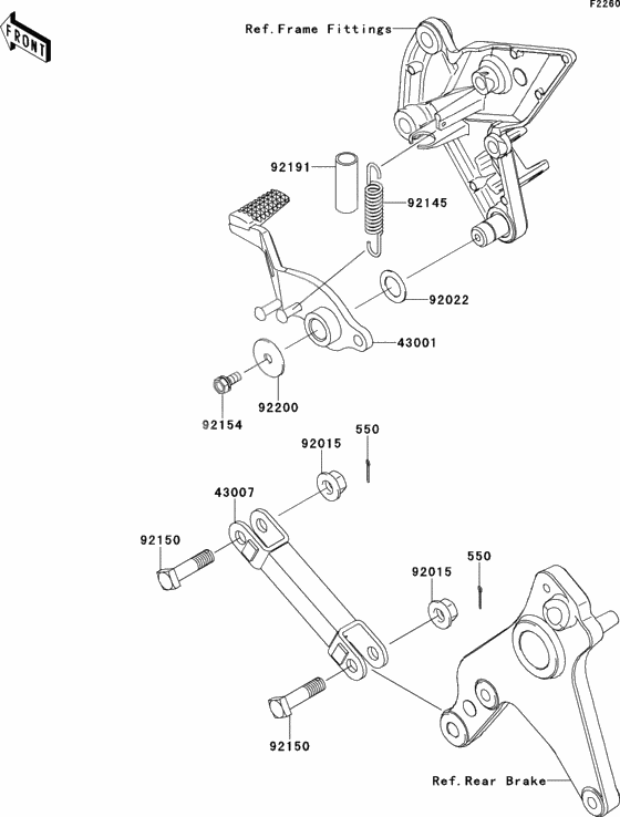 Brake pedal