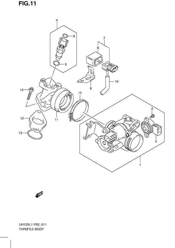 Throttle body