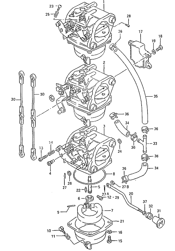 Carburetor assy