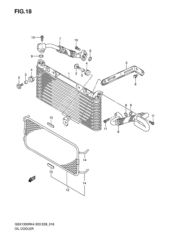 Oil cooler