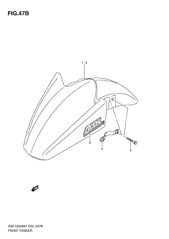 Front fender              

                  Model l0