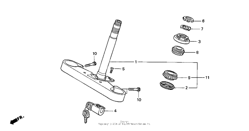 Steering stem