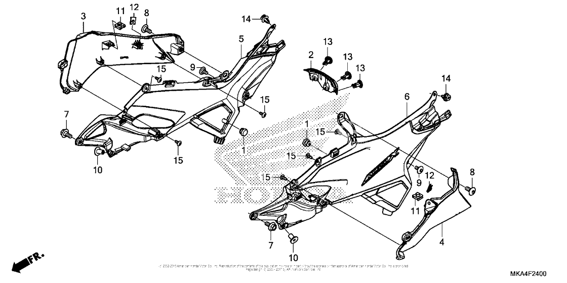 Боковой обтекатель