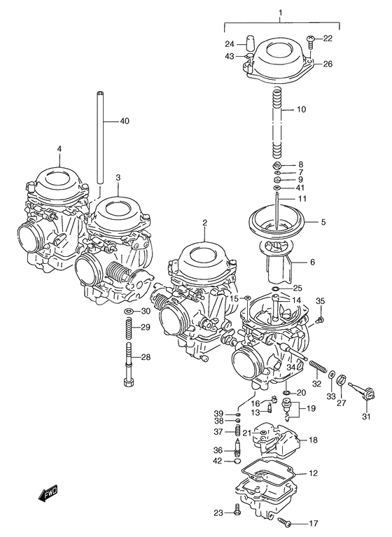 Carburetor assy