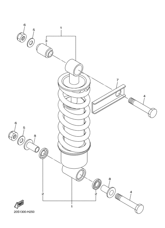 Rear suspension