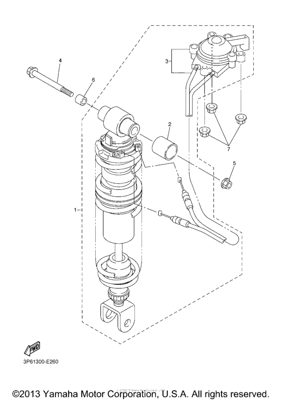 Rear suspension