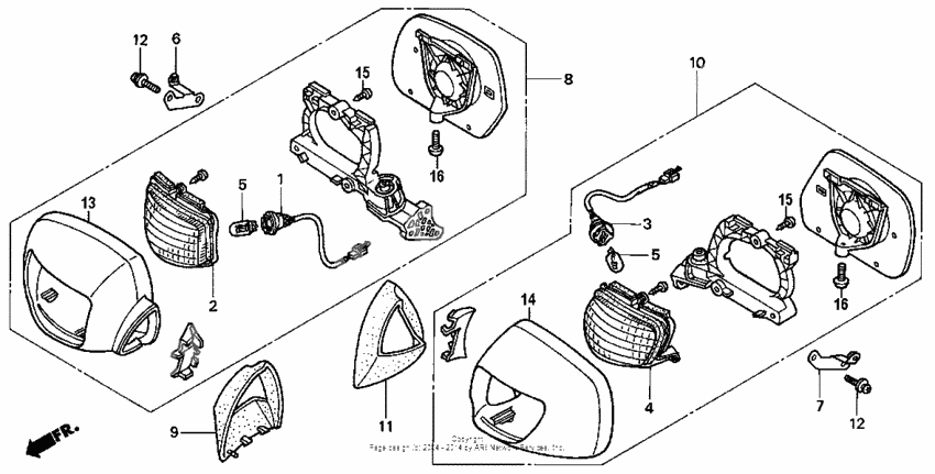 Turn signal + mirror