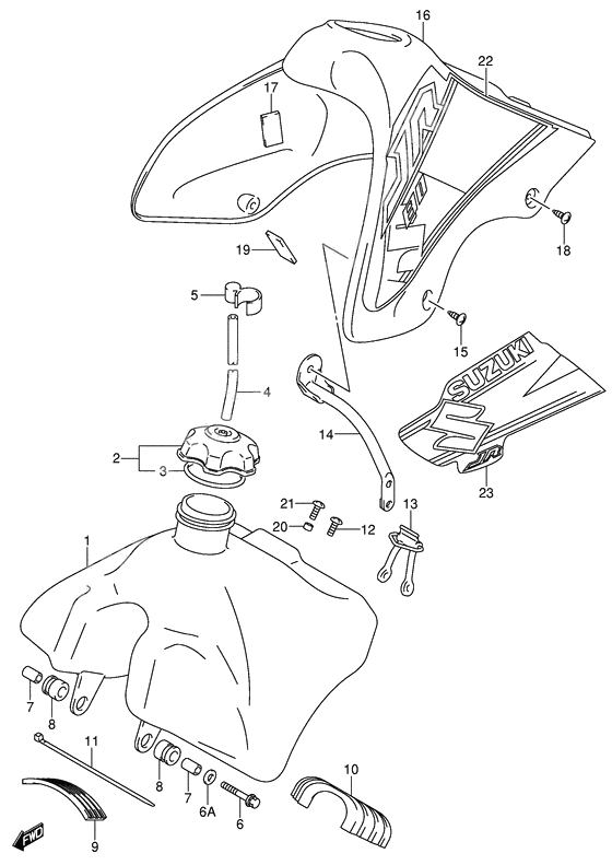 Tank fuel              

                  Model k1/k2