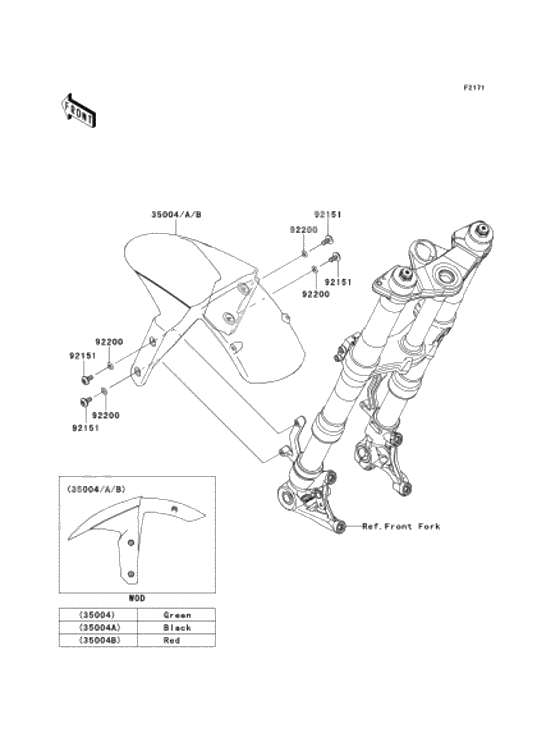 Front fender              

                  s