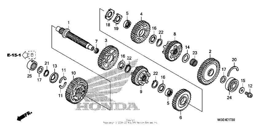 Transmission (countershaft)