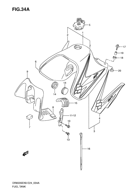 Tank fuel              

                  Model k8/k9