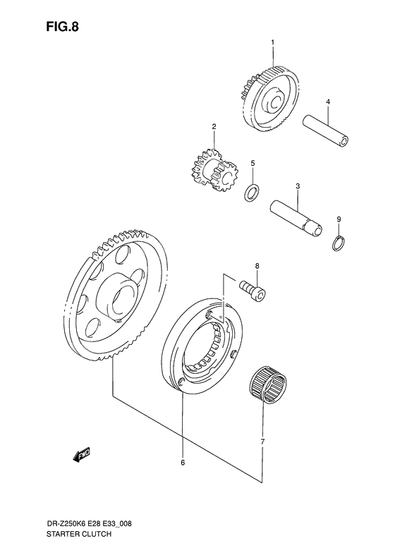 Starter clutch