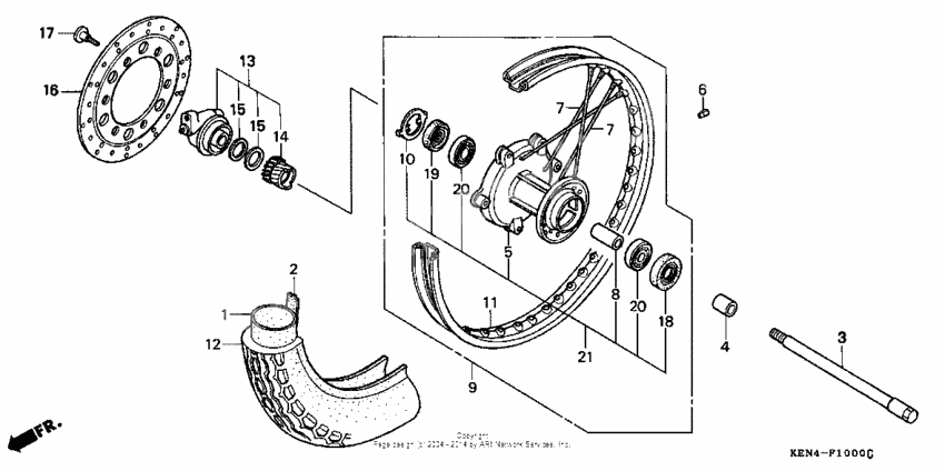 Front wheel