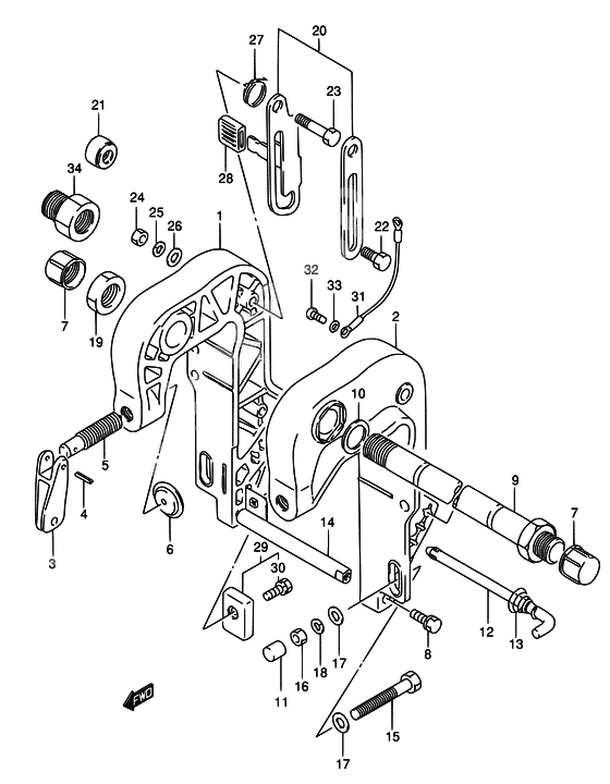 Clamp bracket